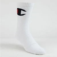 Champion : Men's C-Life Big C P1 Crew Socks