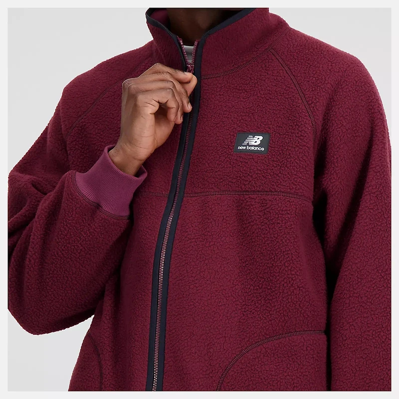 New Balance : Athletics Full Zip Polarfleece