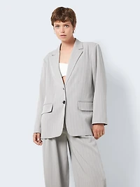Noisy May : L/S Oversize Pinstripes Blazer