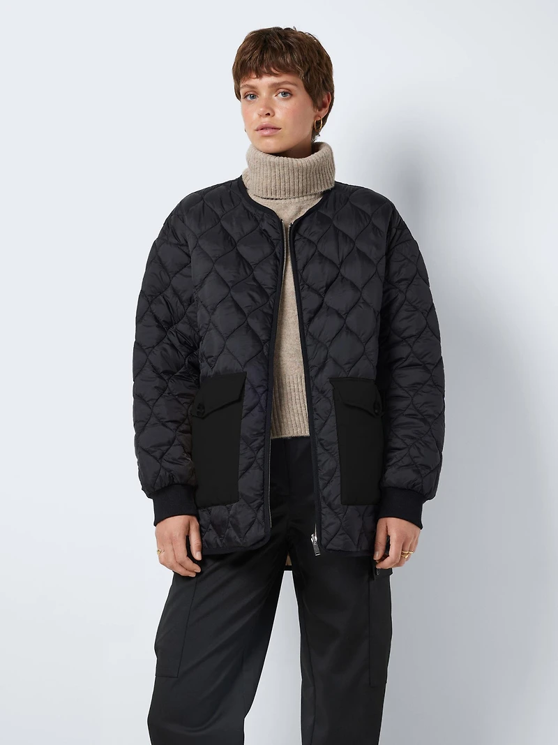 Noisy May : Reversible  Quilted Jacket