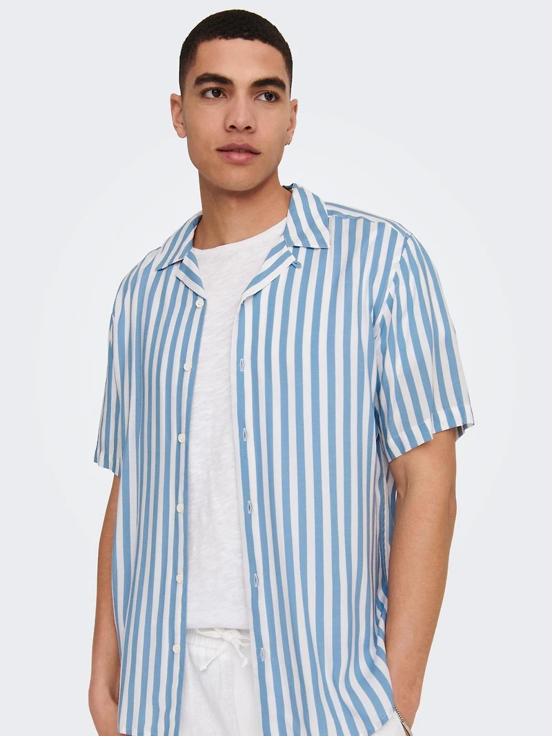Only & Sons : Wayne SS Viscose Shirt