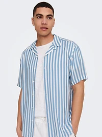 Only & Sons : Wayne SS Viscose Shirt