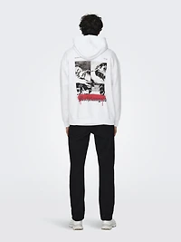 Only & sons : Michelangelo Relax Fit Hoodie