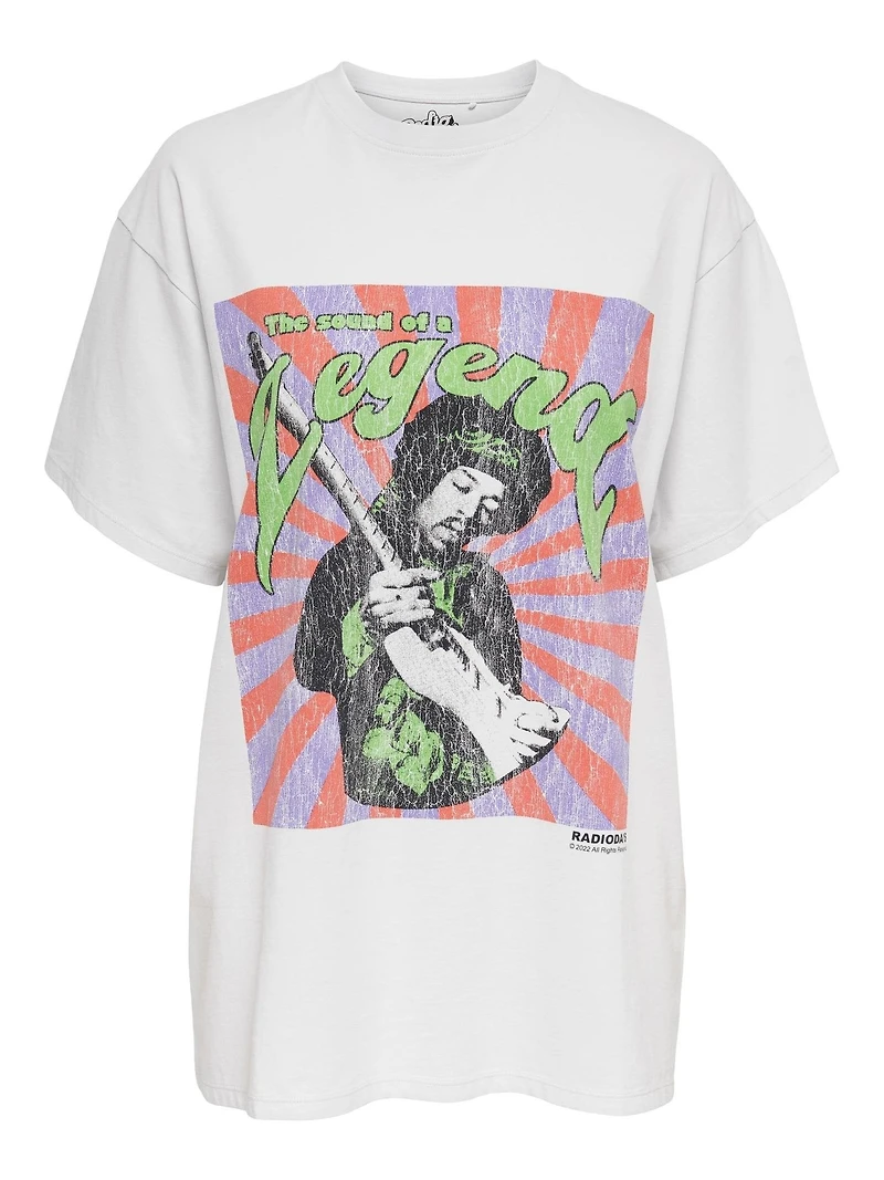 Only : Jimi Hendrix Oversize Tee