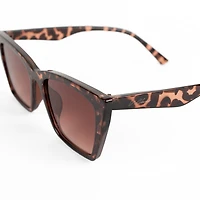 WLKN : Ophélia Square Sunglasses - Brown