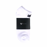 WLKN: Box Logo No Show Socks 3 Pack