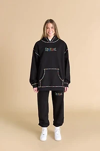 Stay Cool NYC : Tribal Chainstitch Hoodie