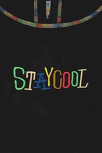 Stay Cool NYC : Tribal Chainstitch Hoodie