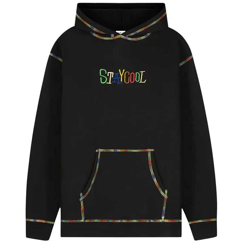 Stay Cool NYC : Tribal Chainstitch Hoodie