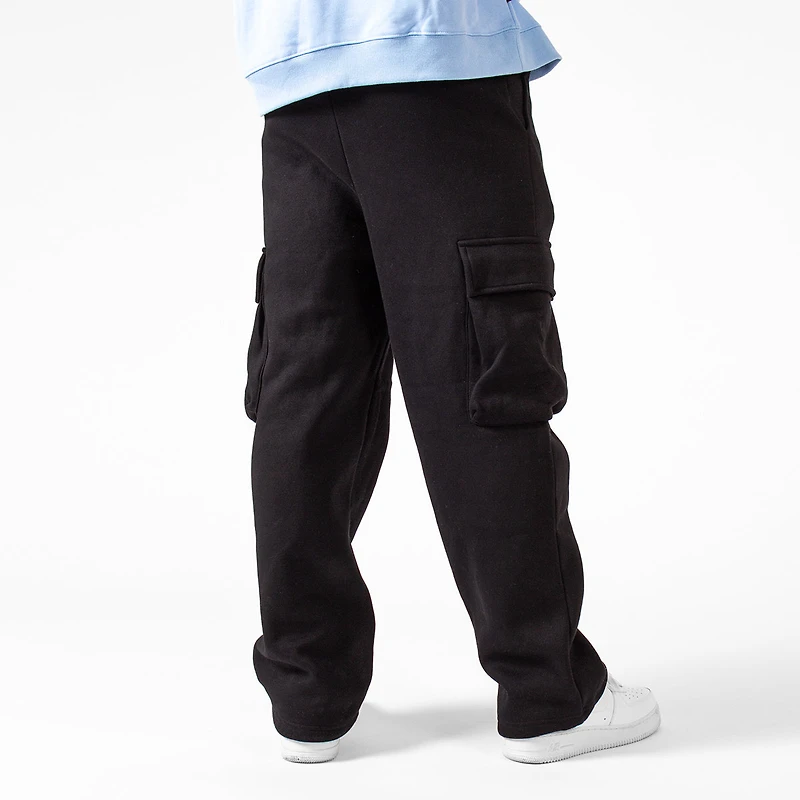 WLKN: Tonal Wide Leg Cargo Sweatpants