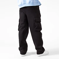 WLKN: Tonal Wide Leg Cargo Sweatpants