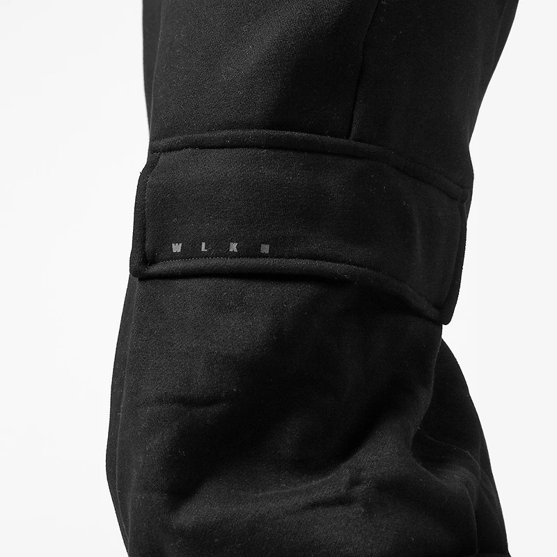 WLKN: Tonal Wide Leg Cargo Sweatpants