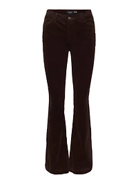 Vero Moda : Midrise Flare Corduroy Pants