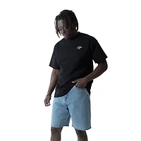 WLKN: Wall Baggy Denim Shorts