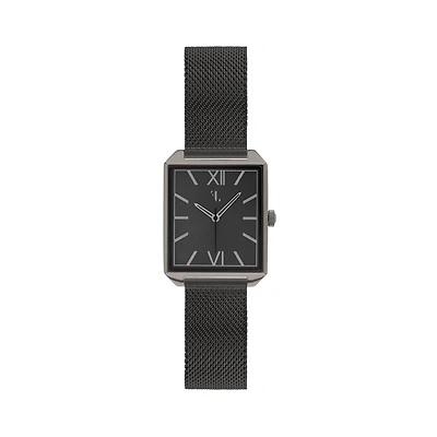Five Jwlry : West End Black Mesh Watch