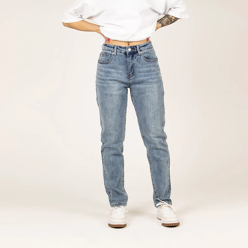 WLKN : Mookie Relaxed Fit Denim Pants, BL