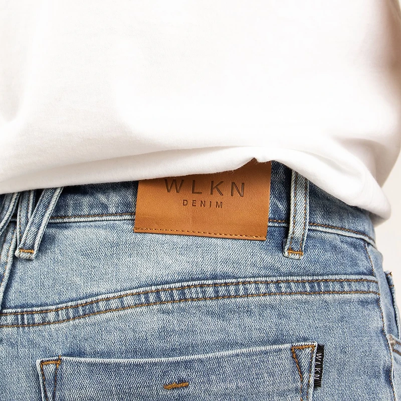 WLKN : Mookie Relaxed Fit Denim Pants, BL