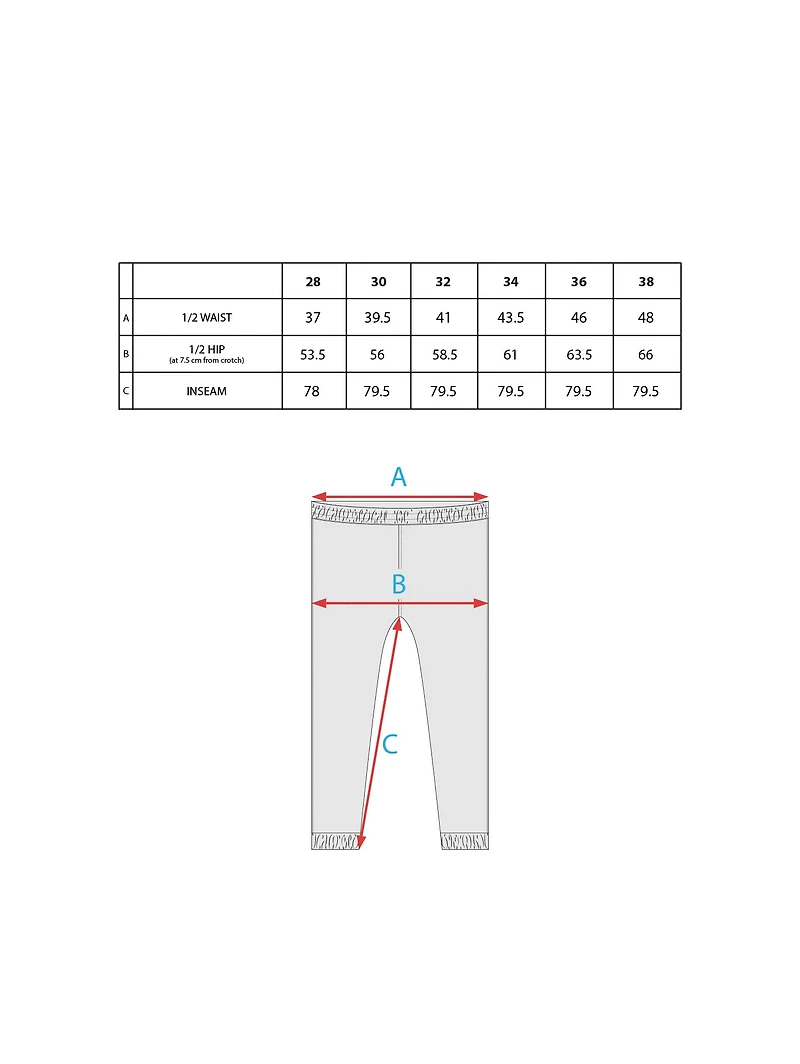 WLKN : Theodore Baggy Fit Denim Pants