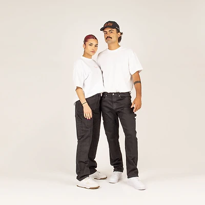 WLKN: Carpenter Loose Fit Denim Pants