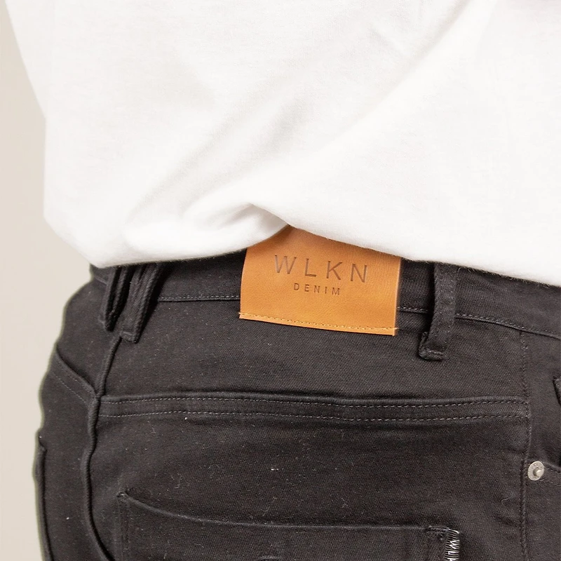 WLKN : Carpenter Loose Fit Denim Pants, B