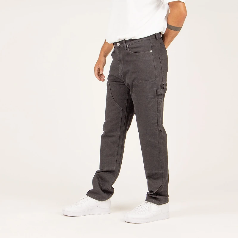 WLKN : Carpenter Loose Fit Denim Pants, B