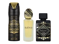 Lattafa Bade'e Al Oud Oud for Glory Gift Set 3 Pcs Unisex