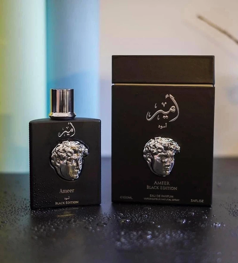 Aura Fragrance Ameer Black EDP 100ML Men