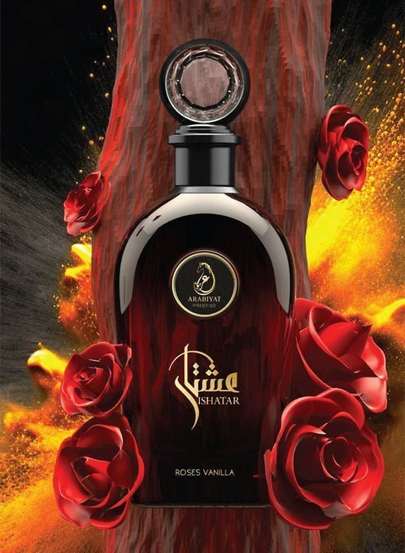 Arabiyat Prestige Ishatar Red Roses Vanilla EDP 110ML Unisex