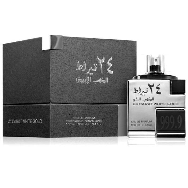 Lattafa 24 Carat White Gold EDP 100ML Unisex