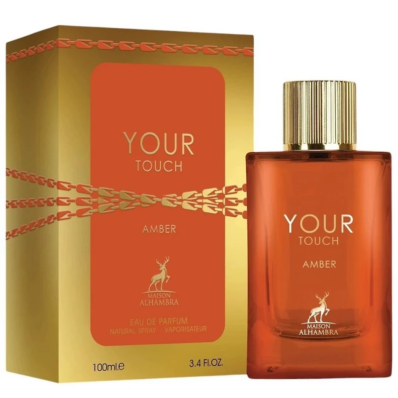 Maison Alhambra Your Touch Amber EDP 100ML Men
