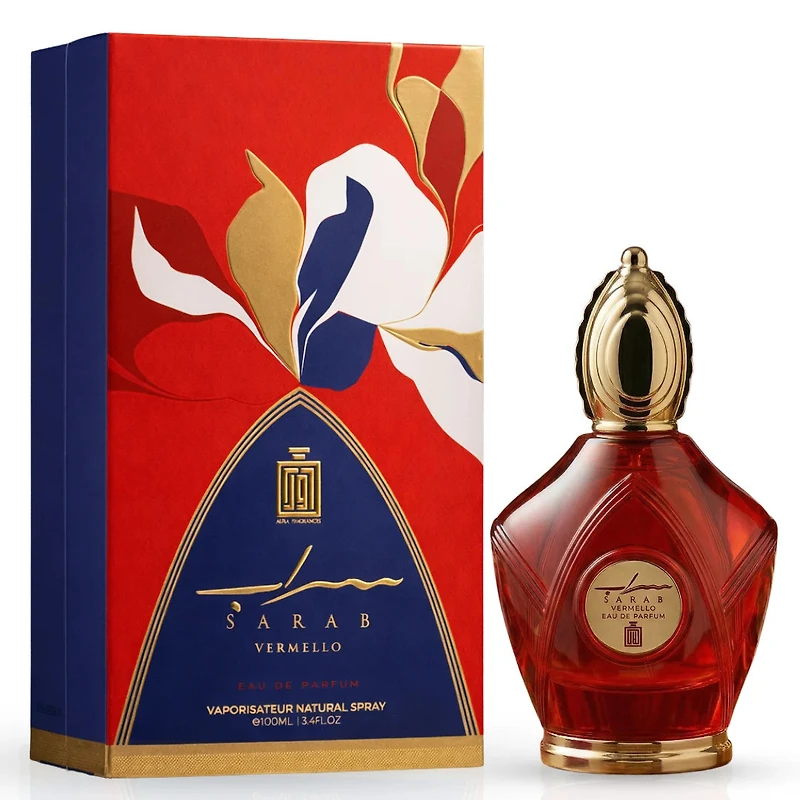 Aura Fragrance Sarab Vermello EDP 100ML Unisex