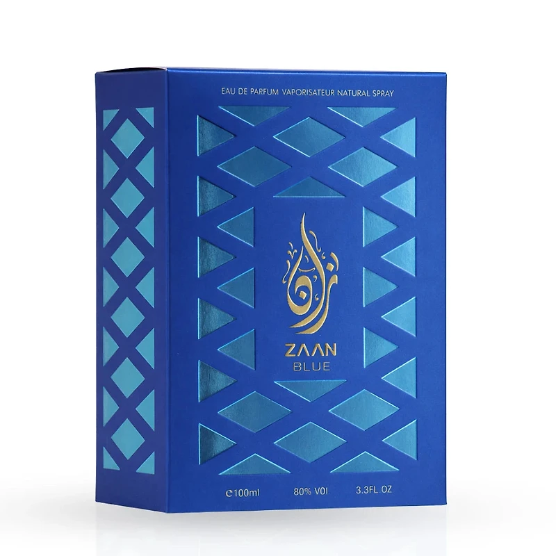 Aura Fragrance Zaan Blue EDP 100ML Men