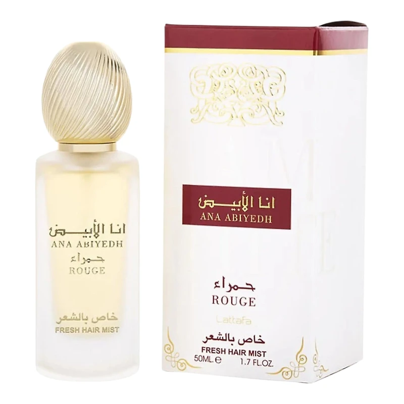 Lattafa Ana Abiyedh Rouge Hair Mist 50ML Women