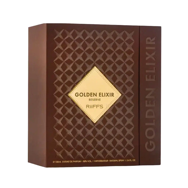 Riiffs Golden Elixir Reserve Perfume Extrait De Parfum 100ML Unisex