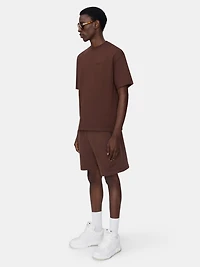 AMIRI EMBROIDERED SHORT - WALNUT BROWN