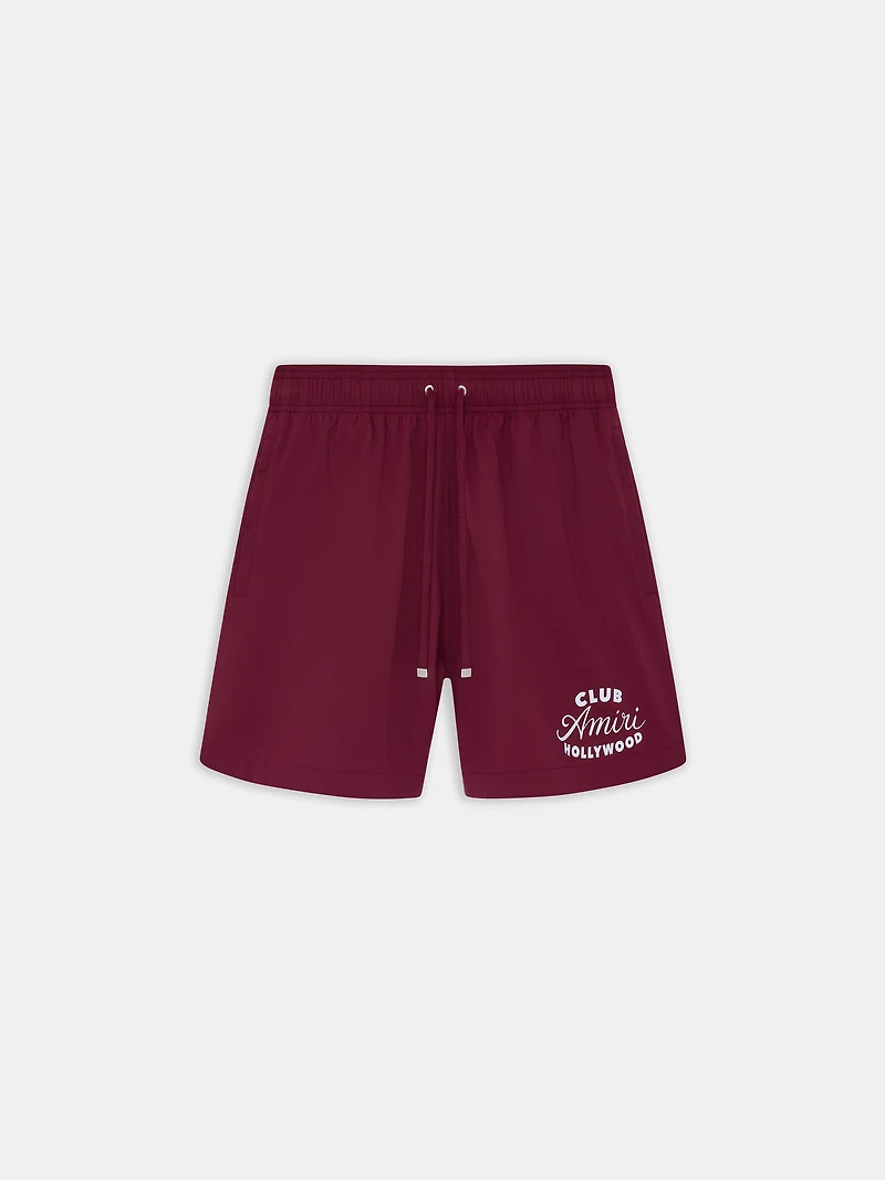CLUB AMIRI SWIM TRUNK - WINE