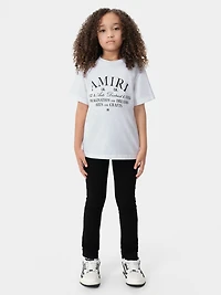 KIDS - KIDS' AMIRI ARTS DISTRICT TEE White