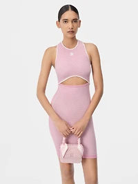 WOMEN - WOMEN'S CRYSTAL MICRO MA BAG - Pink