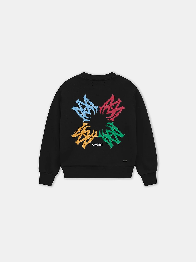 KIDS - KIDS' MA QUAD SCRIBBLE CREW Black