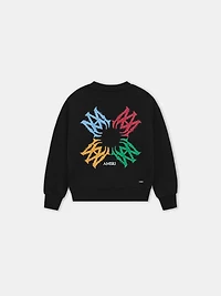 KIDS - KIDS' MA QUAD SCRIBBLE CREW Black