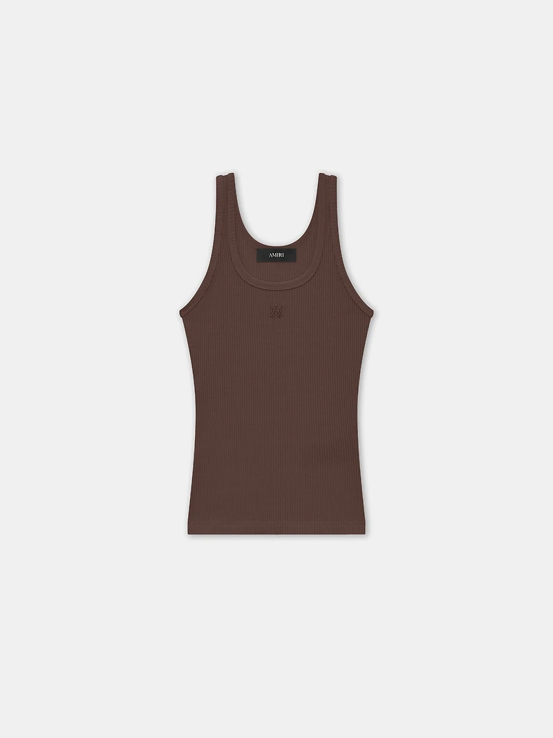 WOMEN - WOMEN'S MA EMBROIDERY TANK Walnut Brown