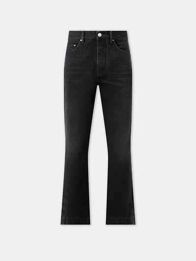STRAIGHT FLARE JEAN - Vintage Black