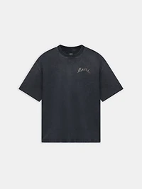 AMIRI DRAGON OVERSIZED TEE - BLACK