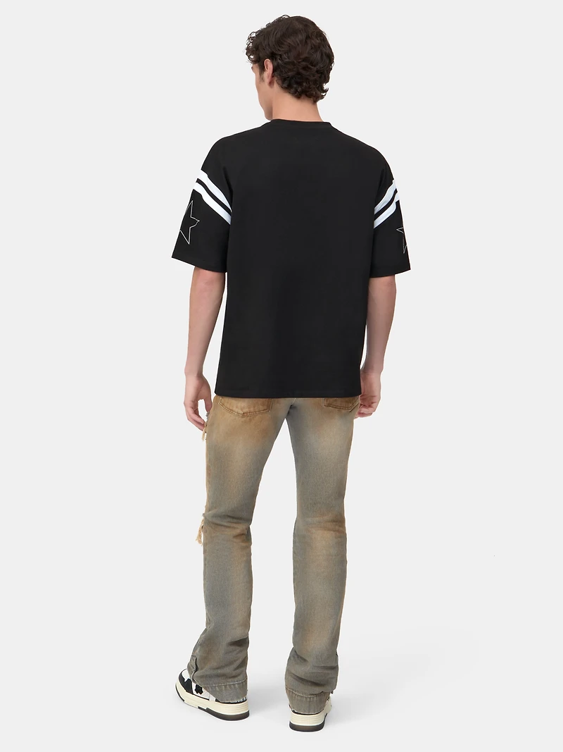 MX1 STRAIGHT FLARE JEAN - Rust Indigo