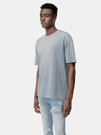 BLEACH BANDANA PATCH TEE - Ashley Blue