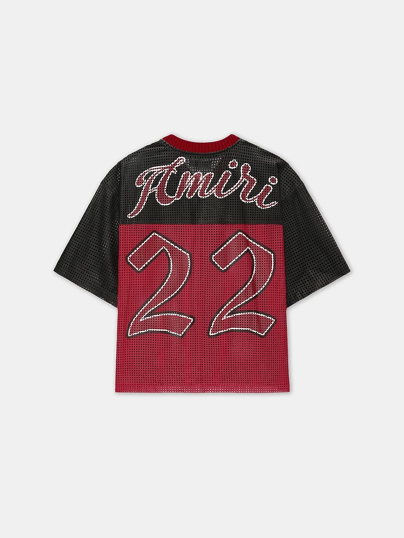 AMIRI 22 OVERSIZED JERSEY - Varsity Red