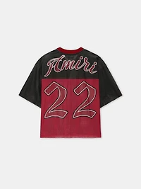 AMIRI 22 OVERSIZED JERSEY - Varsity Red