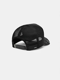 3 STAR TRUCKER HAT - BLACK BLACK