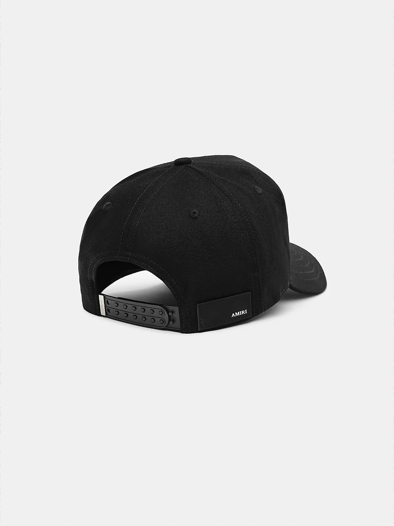 MA QUAD CRYSTAL CANVAS HAT - Black