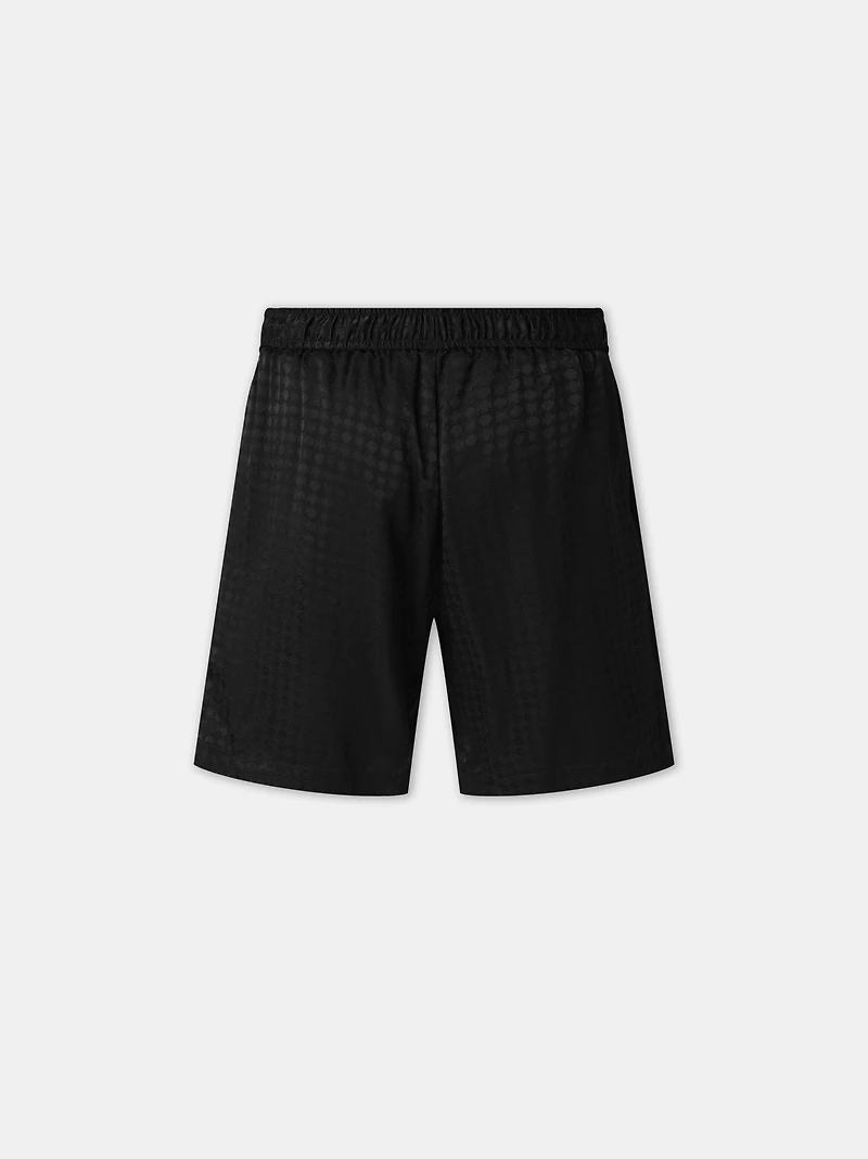 MA QUAD JACQUARD SHORT - Black